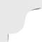 Ekena Millwork Standard Newport Architectural Grade PVC Corbel, 5"W x 6"D x 6"H CORP05X06X06NEW - alternate 3